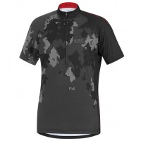 2016 GORE Element Digit Camo anthracite grau Radtrikot Kurzarm