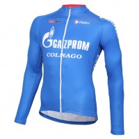 2016 Gazprom-Rusvelo Fahrradtrikot Langarm
