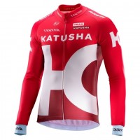 2016 Team Katusha Radtrikot Langarm