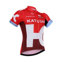 2016 Katusha Fahrradbekleidung Kurzarm Radtrikot