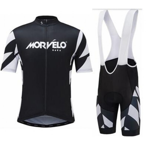 2016 Morvelo Fahrradbekleidung Satz Fahrradtrikot Kurzarm Trikot und Kurz Trägerhose 04