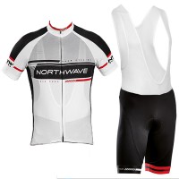 2016 Northwave Fahrradbekleidung Radtrikot und Trägerhosen Set