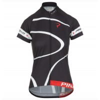 2016 Pinarello MIRA schwarz Damen Radtrikot Kurzarm
