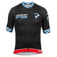 2016 Pinarello Dogma F8 schwarz-blau Radtrikot Kurzarm