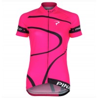 2016 Pinarello MIRA Rose Damen Radtrikot Kurzarm