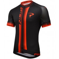 2016 Pinarello Gan Fahrradbekleidung Kurzarm Radtrikot schwarz rot