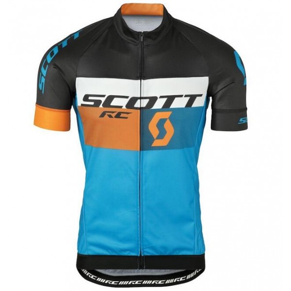 2016 Scott RC schwarz gelb blau Radtrikot Kurzarm 2016 Scott RC schwarz gelb blau Radtrikot Kurzarm