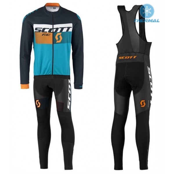 2016 Scott RC Schwarz-Gelb-Blau thermisch Fahrradbekleidung Satz Radtrikot Langarm+Lang Trägerhose 2016 Scott RC Schwarz-Gelb-Blau thermisch Fahrradbekleidung Satz Radtrikot Langarm+Lang Trägerhose