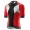 2016 Skins Tremola Radtrikot Kurzarm rot schwarz Weiß