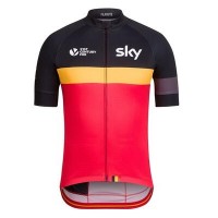 2016 SKY Belgium Radtrikot Kurzarm