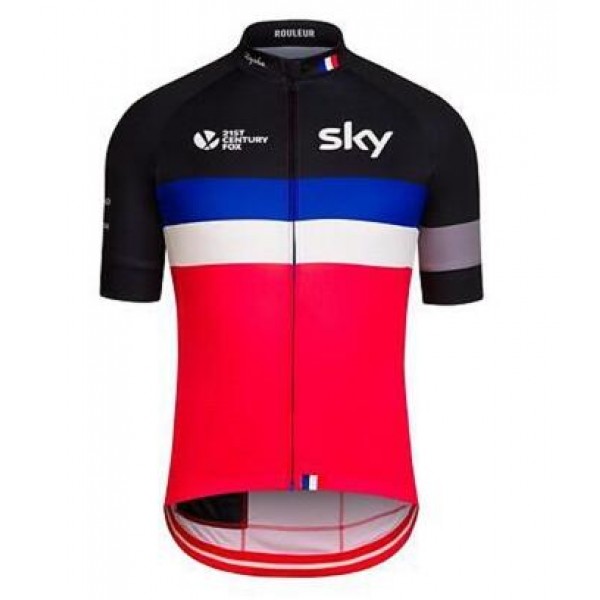 2016 SKY France Radtrikot Kurzarm