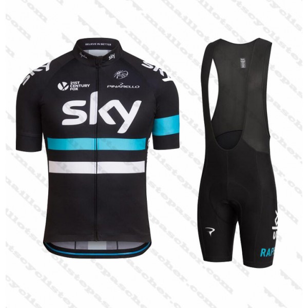 2016 SKY Fahrradbekleidung Satz Fahrradtrikot Kurzarm Trikot und Kurz Trägerhose 04