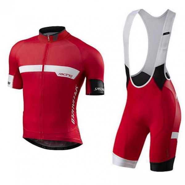 2016 Specialized Fahrradbekleidung Satz Fahrradtrikot Kurzarm Trikot und Kurz Trägerhose 05