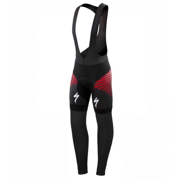 2016 Specialized Team LS Weiß-Rot Lang Trägerhose