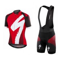 2016 Specialized Comp Racing Ss rouge Fahrradbekleidung Satz Fahrradtrikot Kurzarm Trikot und Kurz Trägerhose