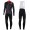 2016 Sportful JSW Schwarz Fahrradbekleidung Satz Radtrikot Langarm+Lang Trägerhose