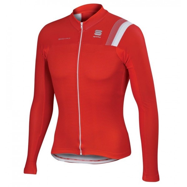 2016 Sportful JSW Rot Radtrikot Langarm