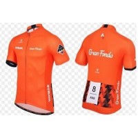 2016 Strava Radtrikot Kurzarm orange