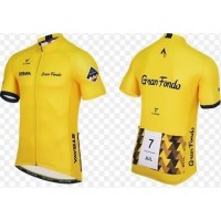 2016 Strava Radtrikot Kurzarm gelb