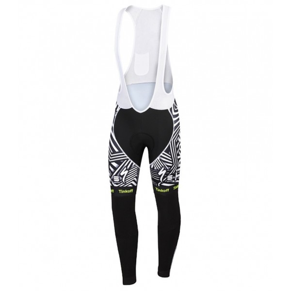 2016 Tinkoff Training Schwarz Lang Trägerhose
