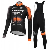 2016 Trek Selle San Marco Fahrradbekleidung Radtrikot Satz Langarm und Lange Trägerhose