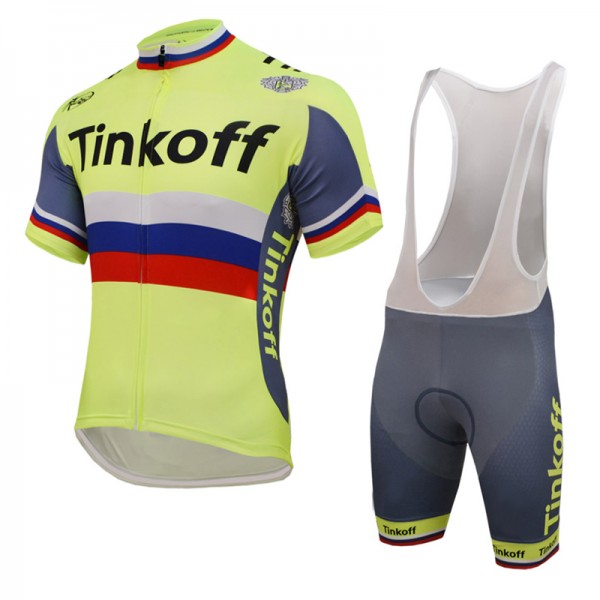 2016 Tinkoff Saxo Bank Russo Fluo Light Fahrradbekleidung Satz Fahrradtrikot Kurzarm Trikot und Kurz Trägerhose 02 2016 Tinkoff Saxo Bank Russo Fluo Light Fahrradbekleidung Satz Fahrradtrikot Kurzarm Trikot und Kurz Trägerhose 02