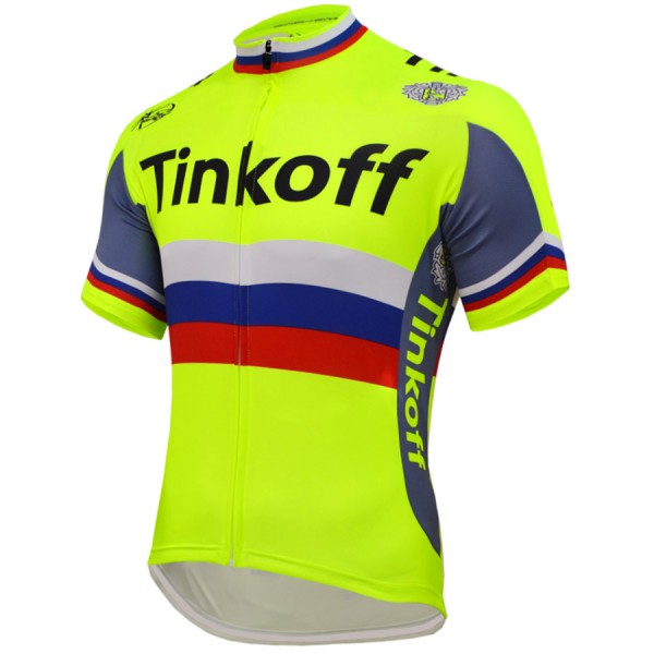 2016 Tinkoff Saxo Bank Radtrikot Kurzarm