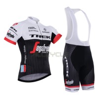 2016 Trek Segafredo Fahrradbekleidung Satz Fahrradtrikot Kurzarm Trikot und Kurz Trägerhose 02