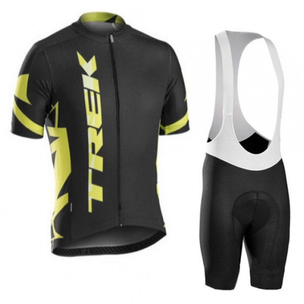 2016 Trek Fahrradbekleidung Satz Fahrradtrikot Kurzarm Trikot und Kurz Trägerhose 02