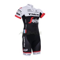 2016 Trek Segafredo Radbekleidung Radtrikot Kurzarm und Fahrradhosen Kurz