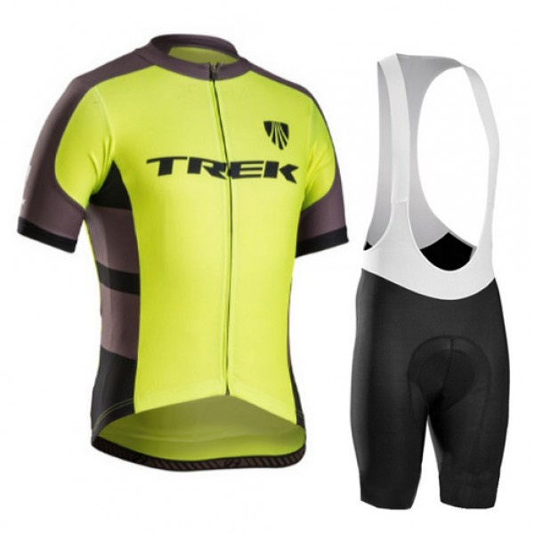2016 Trek Fahrradbekleidung Satz Fahrradtrikot Kurzarm Trikot und Kurz Trägerhose 03