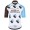 2017 AG2R La Mondiale Weiß Radtrikot Kurzarm