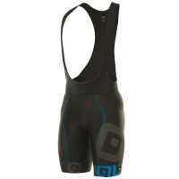 2017 Ale Graphics PRR Mithos Kurz Trägerhose Schwarz Light Blau