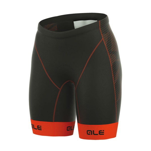 2017 Damen Ale Tri Record Kurz Radhose Schwarz Orange 2017 Damen Ale Tri Record Kurz Radhose Schwarz Orange