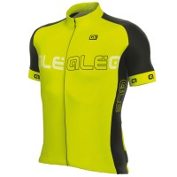 2017 Ale Excel Basic Radtrikot Kurzarm Gelb Fluo