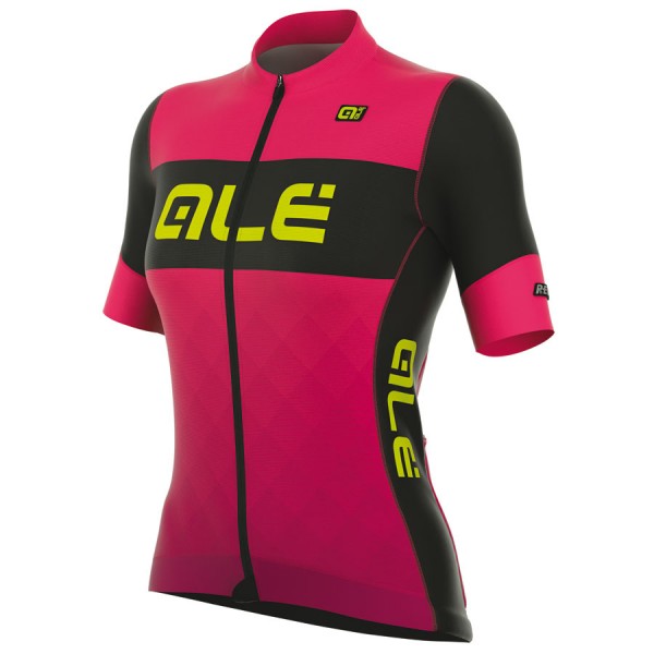2017 Damen Ale R-EV1 Rumbles Radtrikot Kurzarm Pink Fluo 2017 Damen Ale R-EV1 Rumbles Radtrikot Kurzarm Pink Fluo
