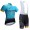2017 Astana Fahrradbekleidung Satz Radtrikot Kurzarm+Kurz Trägerhose