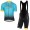 Astana Pro 2017 Fahrradbekleidung Satz Radtrikot Kurzarm+Kurz Trägerhose Schwarz