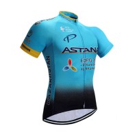 2017 Astana Radtrikot Kurzarm