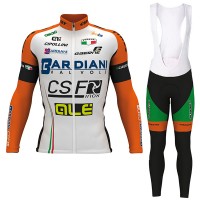 BARDIANI CSF 2017 Fahrradbekleidung Satz Radtrikot Langarm+Lang Trägerhose