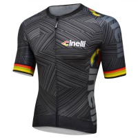 CINELLI ITALO 79 AERO Radtrikot Kurzarm Schwarz