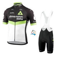 Dimension Data Pro 2017 Fahrradbekleidung Satz Radtrikot Kurzarm+Kurz Trägerhose