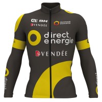 2017 Direct Energie Pro Radtrikot Langarm