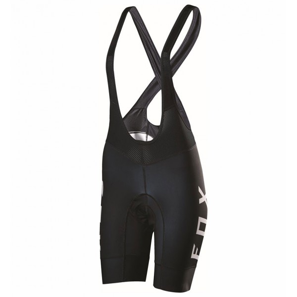 2017 Team FOX Damen Schwarz Weiß Kurz Trägerhose