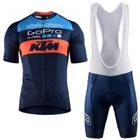 2017 KTM Fahrradbekleidung Satz Radtrikot Kurzarm+Kurz Trägerhose