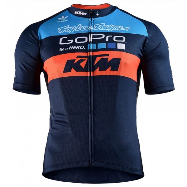 2017 KTM Blau-Orange Radtrikot Kurzarm 2017 KTM Blau-Orange Radtrikot Kurzarm