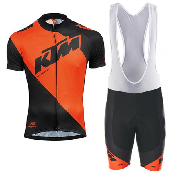 2017 KTM Fahrradbekleidung Satz Radtrikot Kurzarm+Kurz Trägerhose orange Schwarz 2017 KTM Fahrradbekleidung Satz Radtrikot Kurzarm+Kurz Trägerhose orange Schwarz