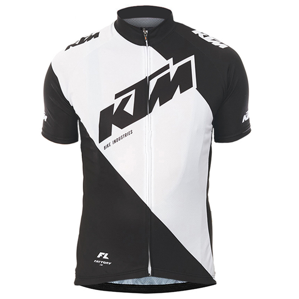 2017 KTM Radtrikot Kurzarm Weiß Schwarz 2017 KTM Radtrikot Kurzarm Weiß Schwarz