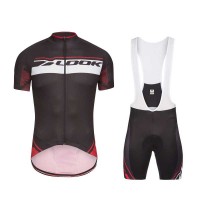 Look 2017 Rot Fahrradbekleidung Satz Radtrikot Kurzarm+Kurz Trägerhose