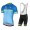 2017 Nalini PRO Brivio Blau Fahrradbekleidung Satz Radtrikot Kurzarm+Kurz Trägerhose